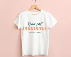 Tee shirt personnalisé femme - J'peux pas j'ai jardinage|Cadeaux.com Sale