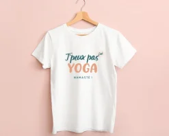 Tee shirt personnalisé femme - J'peux pas|Cadeaux.com Outlet