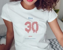 Tee shirt personnalisé femme - Ballons|Cadeaux.com Outlet