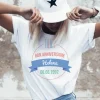 Tee shirt personnalisé femme - Bougies|Cadeaux.com New