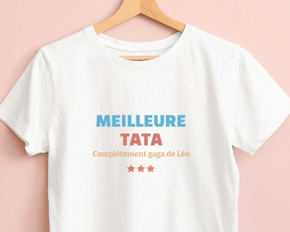Tee shirt personnalisé femme - Meilleure|Cadeaux.com Hot