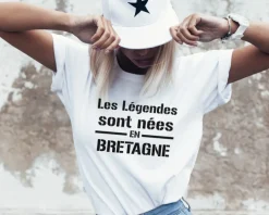 Tee shirt personnalisé femme - Légendes|Cadeaux.com