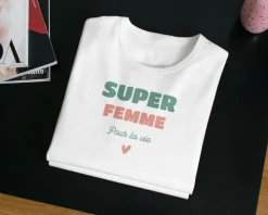 Tee shirt personnalisé femme - Super Femme|Cadeaux.com Sale