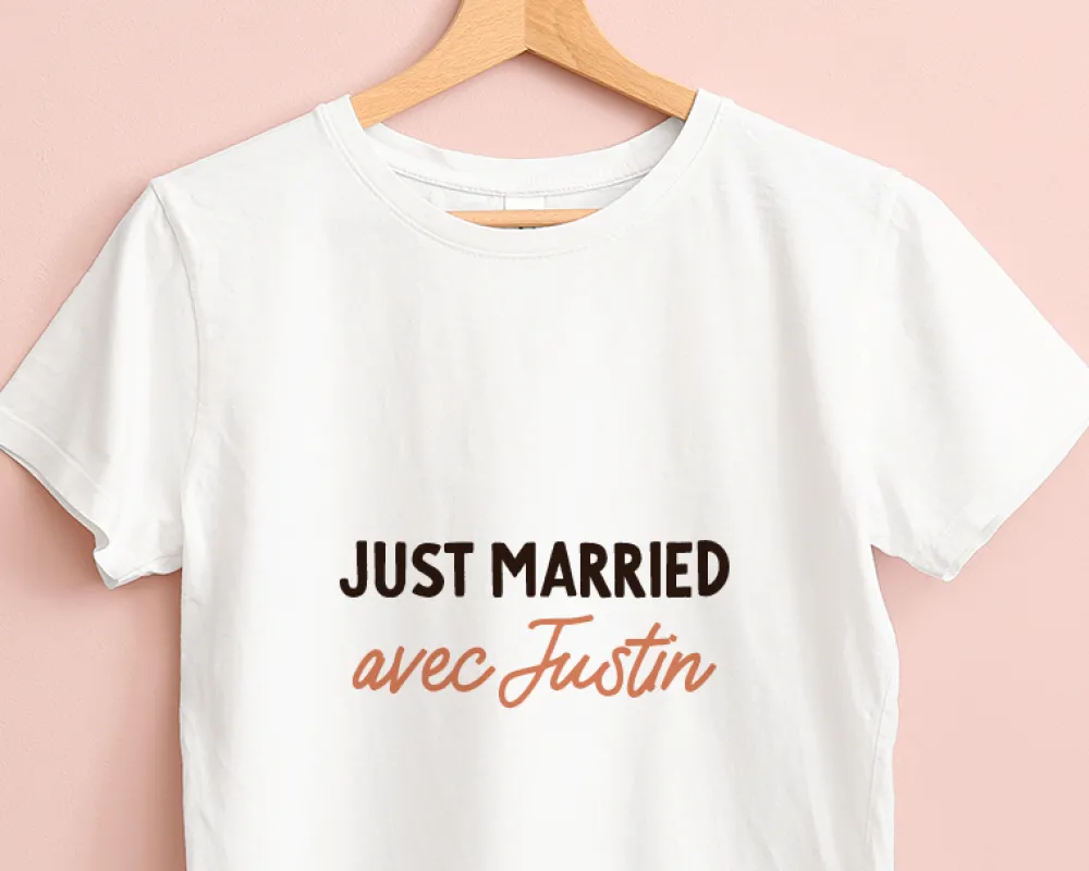 Tee shirt personnalisé femme - Message|Cadeaux.com Discount