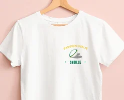 Tee shirt personnalisé femme - Passion Rugby|Cadeaux.com