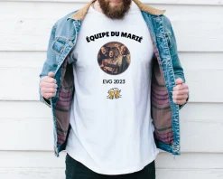 Tee shirt personnalisé homme - EVG|Cadeaux.com New