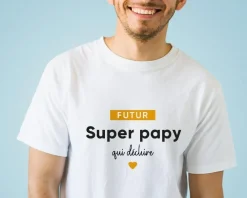 Tee shirt personnalisé homme - Futur|Cadeaux.com Discount