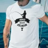 Tee shirt personnalisé homme - Pêcheur|Cadeaux.com Best