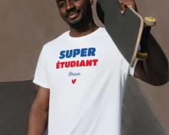 Tee shirt personnalisé homme - Super|Cadeaux.com Sale