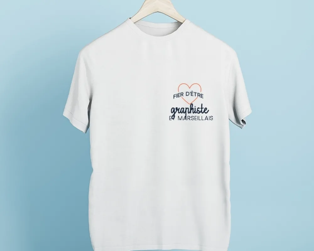 Tee shirt personnalisé homme - Fier d'être|Cadeaux.com Discount