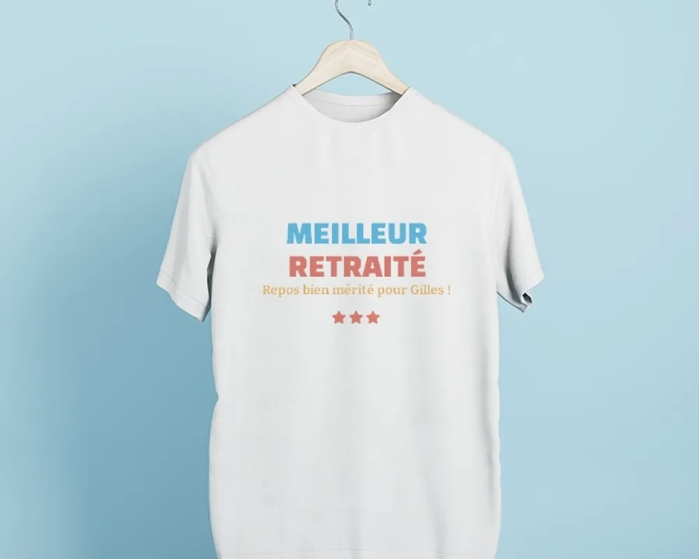 Tee shirt personnalisé homme - Meilleur|Cadeaux.com Sale