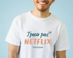 Tee shirt personnalisé homme - J'peux pas|Cadeaux.com Outlet