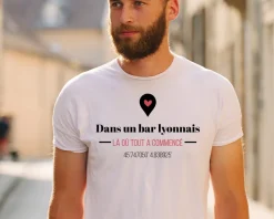 Tee shirt personnalisé homme - Là où tout a commencé|Cadeaux.com New