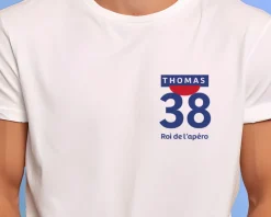 Tee shirt personnalisé homme - Pastis|Cadeaux.com Online