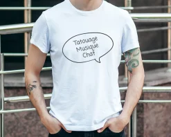 Tee shirt personnalisé homme - Bulle dialogue|Cadeaux.com Online