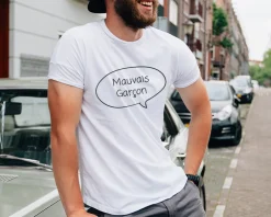 Tee shirt personnalisé homme - Bulle dialogue|Cadeaux.com Online