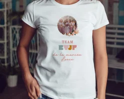Tee shirt personnalisé photo - EVJF|Cadeaux.com