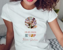 Tee shirt personnalisé photo - EVJF|Cadeaux.com