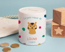 Tirelire personnalisable - Collection animaux|Cadeaux.com Online