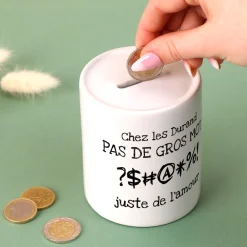 Tirelire personnalisée - Gros mots|Cadeaux.com Outlet