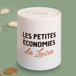 Tirelire personnalisée - Message|Cadeaux.com Best