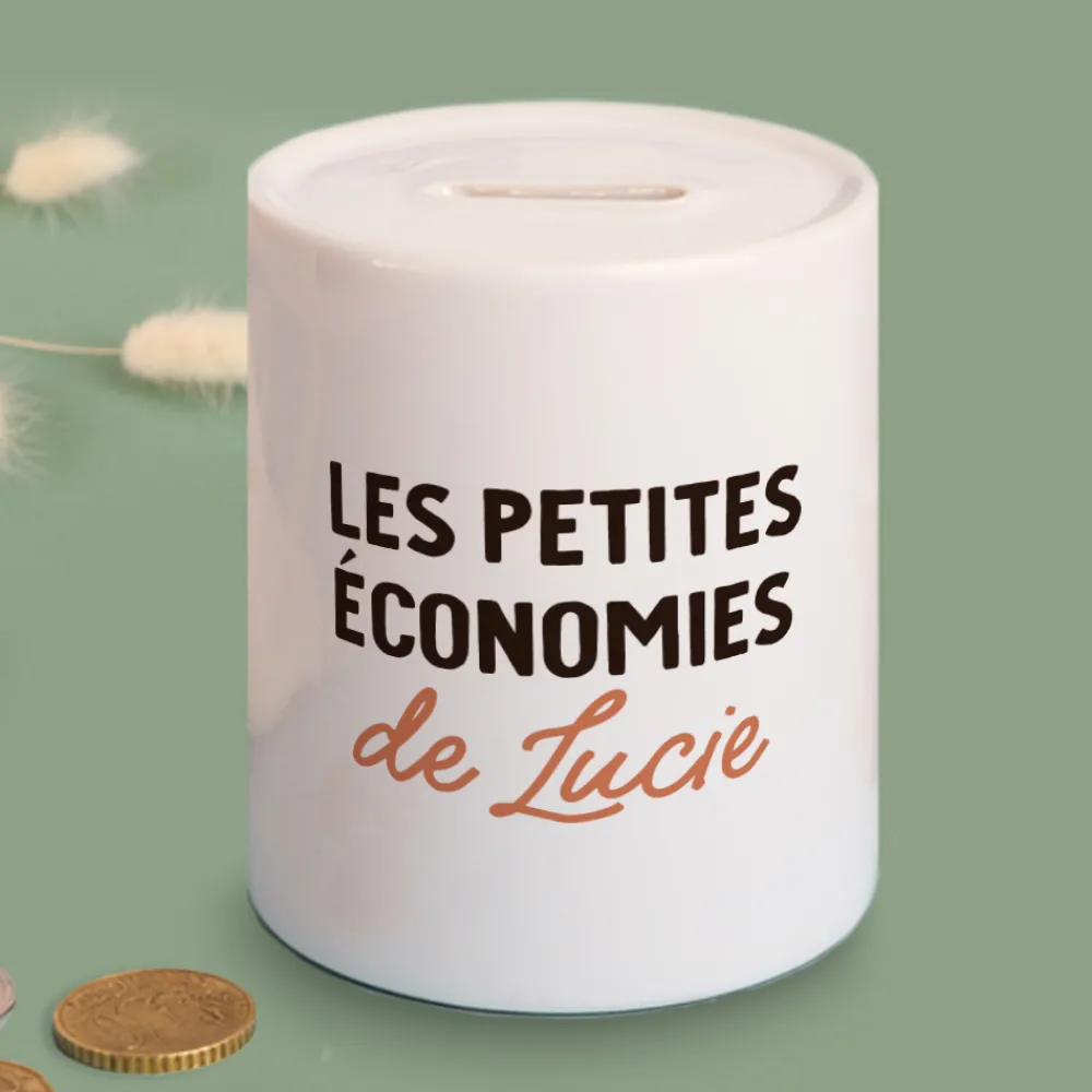 Tirelire personnalisée - Message|Cadeaux.com Best