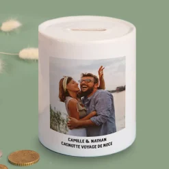 Tirelire personnalisée - Photo|Cadeaux.com Outlet