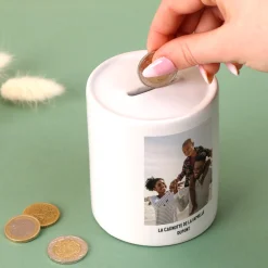 Tirelire personnalisée - Photo|Cadeaux.com Outlet