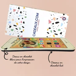 Téléphone en chocolat - Photo et message|Cadeaux.com Hot
