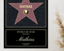 Étoile de Star personnalisée - Prénom|Cadeaux.com Online