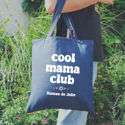 Tote bag en jean personnalisé - Cool Mums Club|Cadeaux.com Outlet