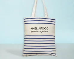 Tote bag marinière personnalisée - 100% coton naturel|Cadeaux.com Best