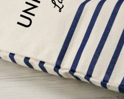 Tote bag marinière personnalisée - 100% coton naturel|Cadeaux.com Best