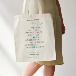 Tote bag personnalisé - Acrostiche Maitresse|Cadeaux.com Hot