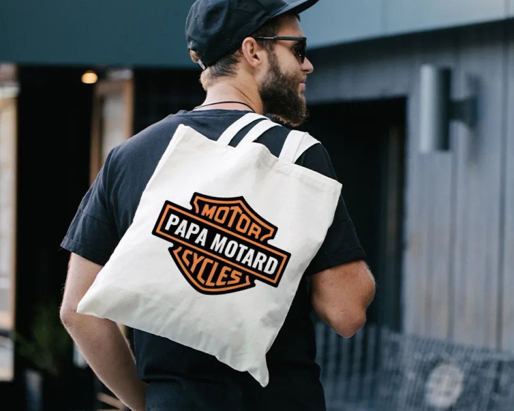 Tote bag personnalisé - Biker|Cadeaux.com Best
