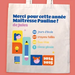 Tote bag personnalisé - Bilan de l'année|Cadeaux.com Best