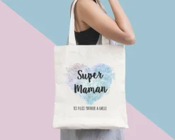 Tote bag personnalisé - Coeur message|Cadeaux.com Sale