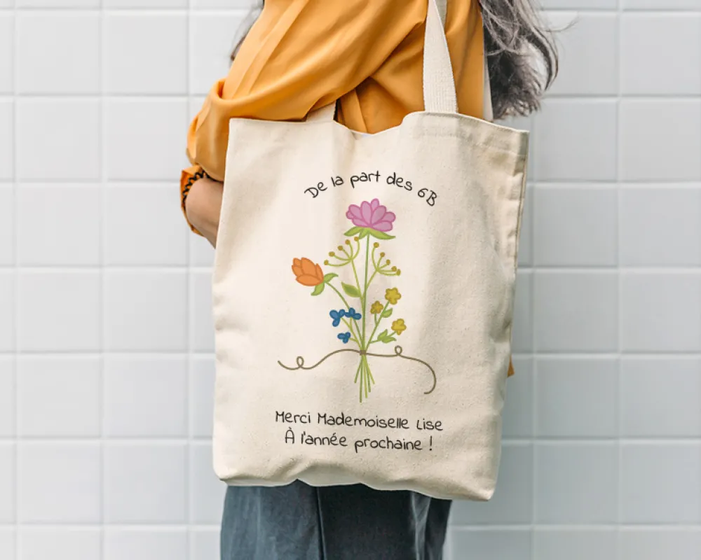 Tote bag personnalisé - Collection Remerciement|Cadeaux.com Discount
