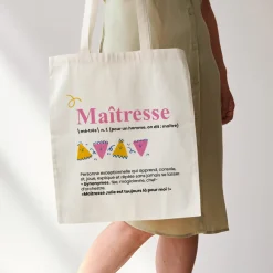 Tote bag personnalisé - Définition Maitresse|Cadeaux.com Hot
