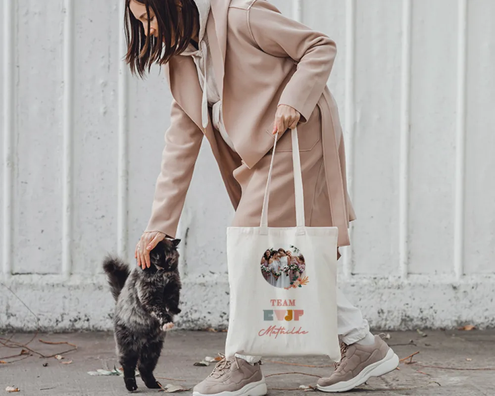 Tote bag personnalisé - Enterrement de vie de jeune fille|Cadeaux.com Online