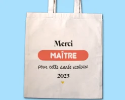 Tote bag personnalisé - Fin d'année scolaire|Cadeaux.com New