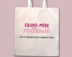 Tote bag personnalisé - Grand mère-veilleuse|Cadeaux.com New