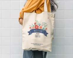 Tote bag personnalisé - Mamie fleurie|Cadeaux.com Clearance