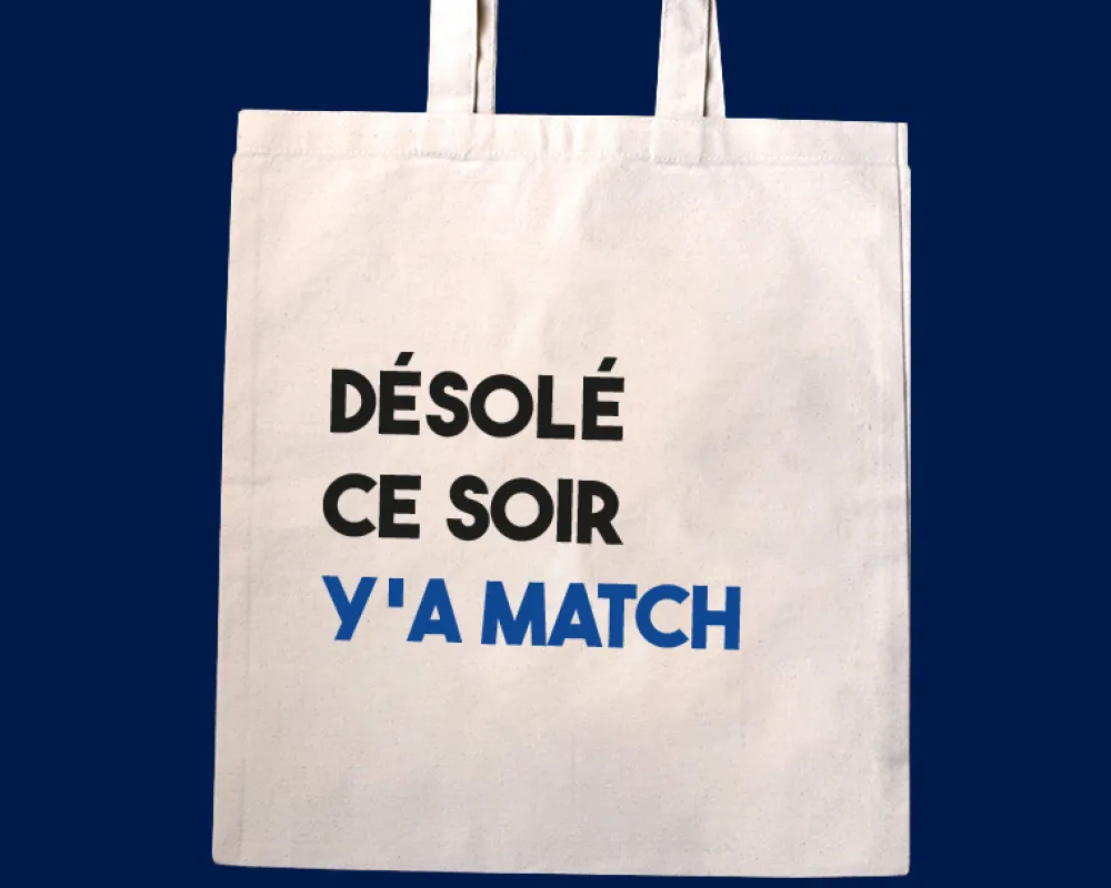 Tote bag personnalisé - Message Football|Cadeaux.com Hot