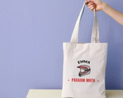 Tote bag personnalisé - Passion Moto|Cadeaux.com Clearance