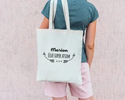 Tote bag Personnalisable - Je suis super - 100% coton naturel|Cadeaux.com Outlet