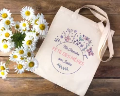 Tote bag personnalisable - Collection Première Fête des Mères|Cadeaux.com Outlet