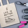 Tote bag Personnalisable - Fitgirl - 100% coton naturel|Cadeaux.com Sale