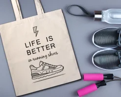 Tote bag Personnalisable - Fitgirl - 100% coton naturel|Cadeaux.com Sale