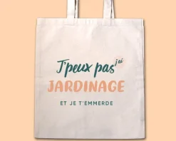 Tote bag personnalisable - J'peux pas j'ai jardinage|Cadeaux.com New
